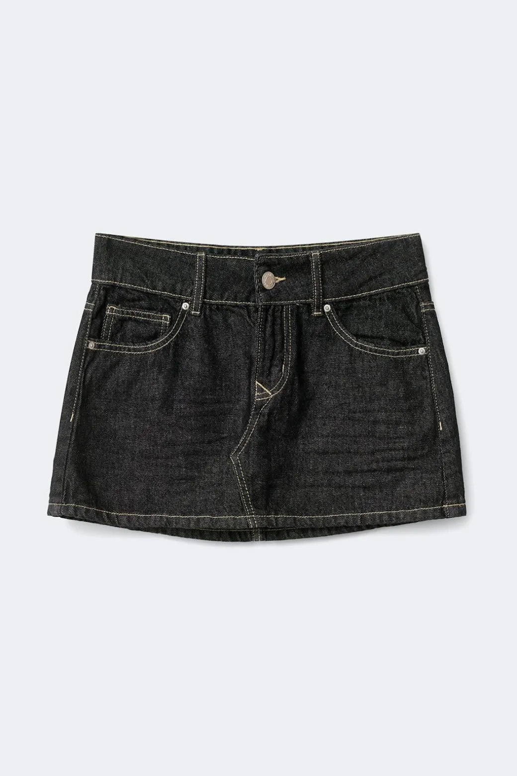 Glow low mini skirt