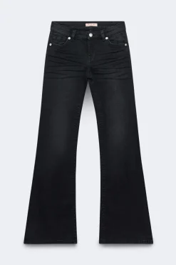 Glow rise flare jeans