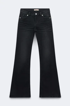 Glow rise flare petite jeans
