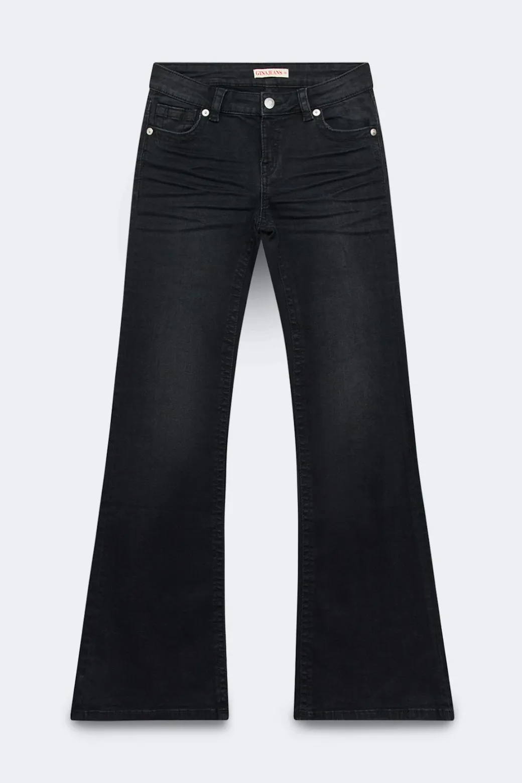 Glow rise flare tall jeans