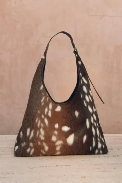 Hair - on shoulder bag