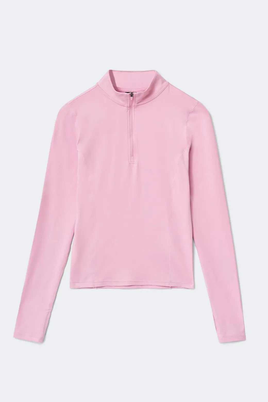 Half zip yoga top