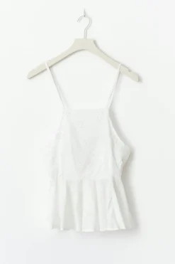 Halterneck anglaise top