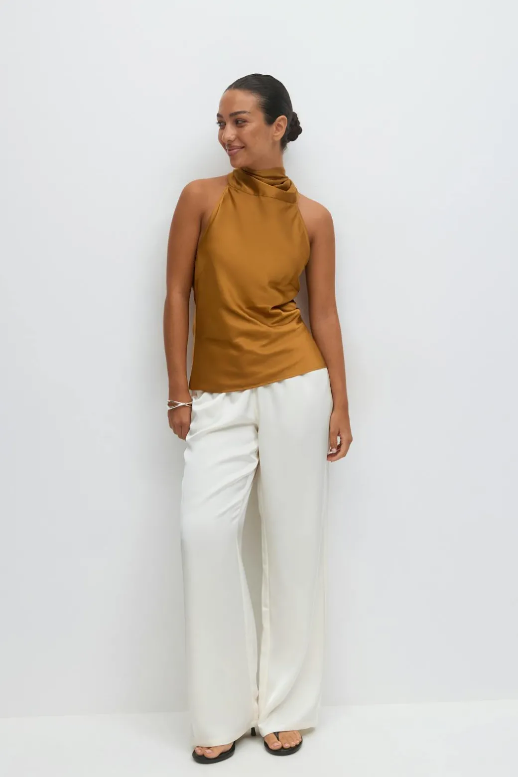 Halterneck blouse