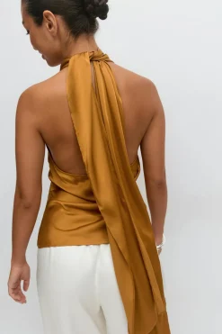 Halterneck blouse