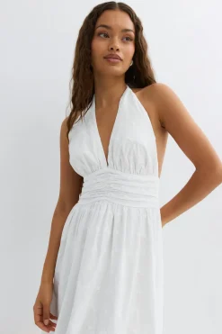 Halterneck dress