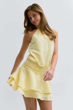 14+ halterneck dress
