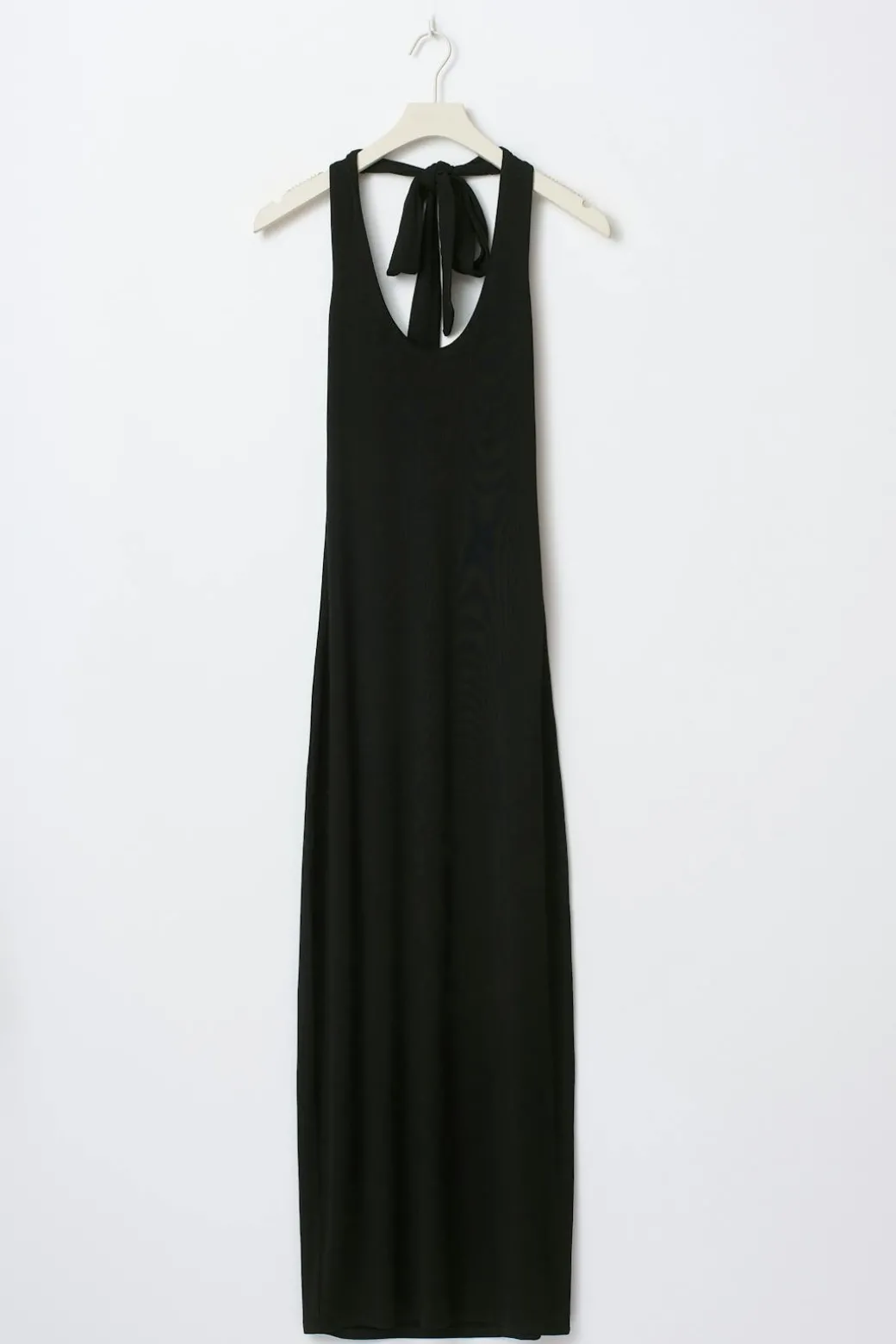 Halterneck midaxi dress