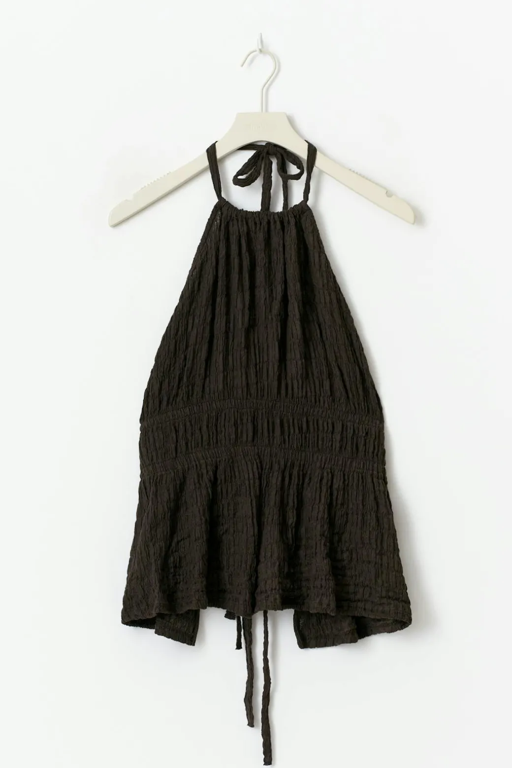 Halterneck tie top