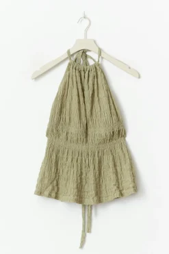Halterneck tie top