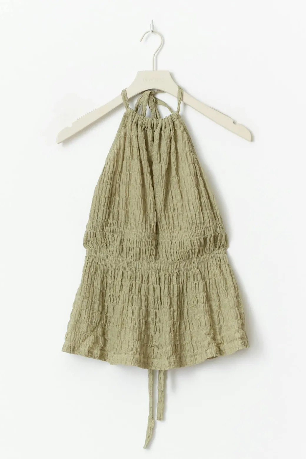 Halterneck tie top