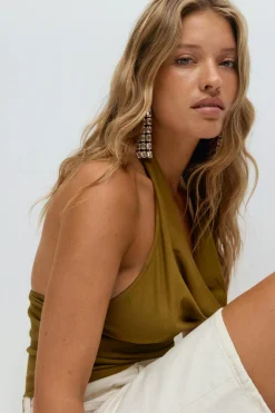 Halterneck top