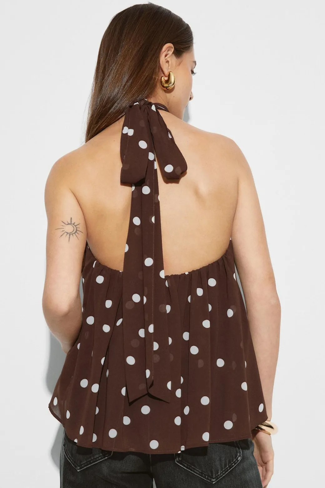 Halterneck top