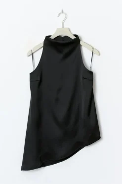 Halterneck tunic top