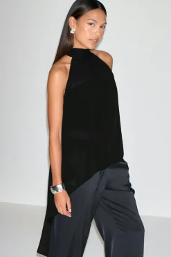 Halterneck tunic top