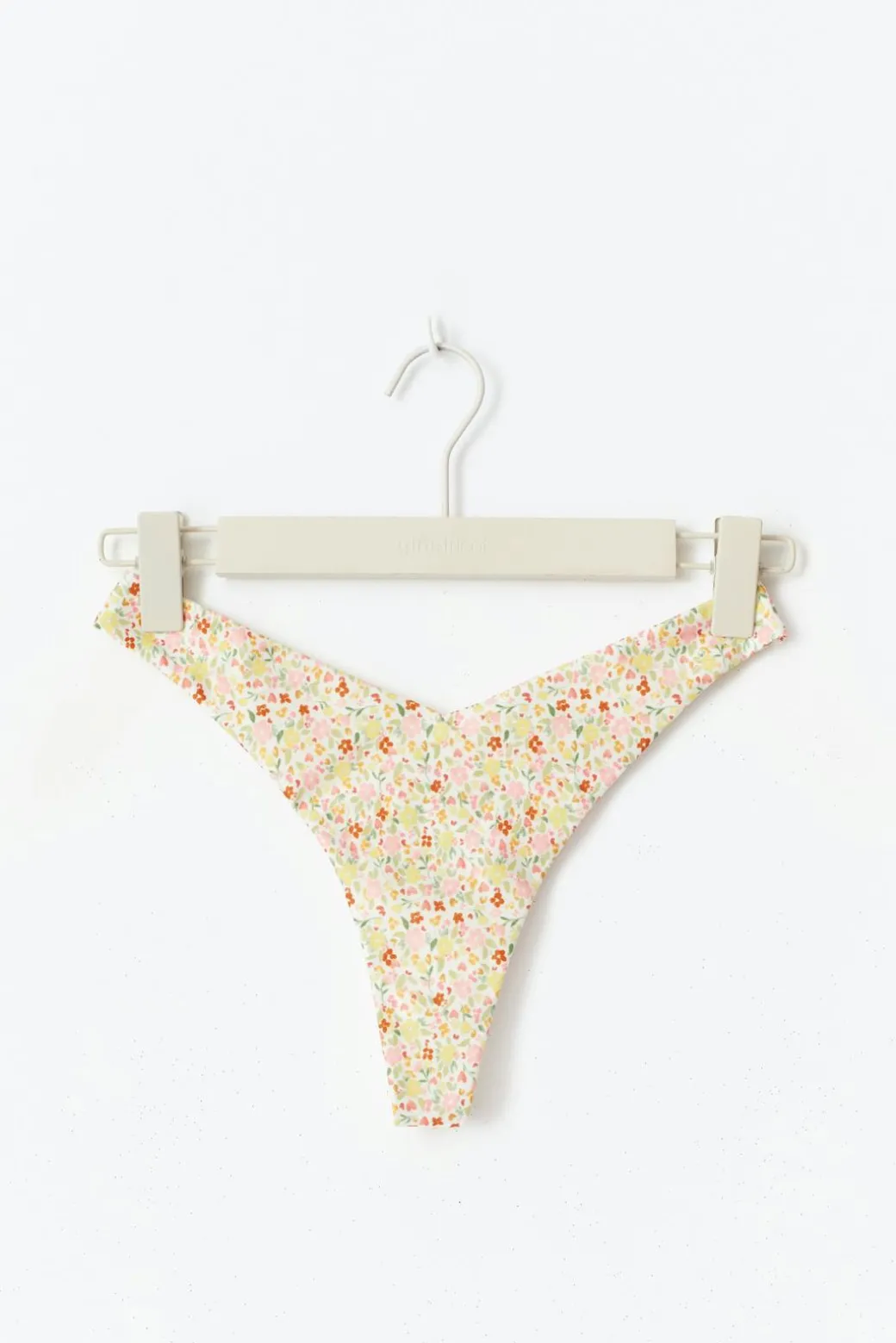 High bikini thong