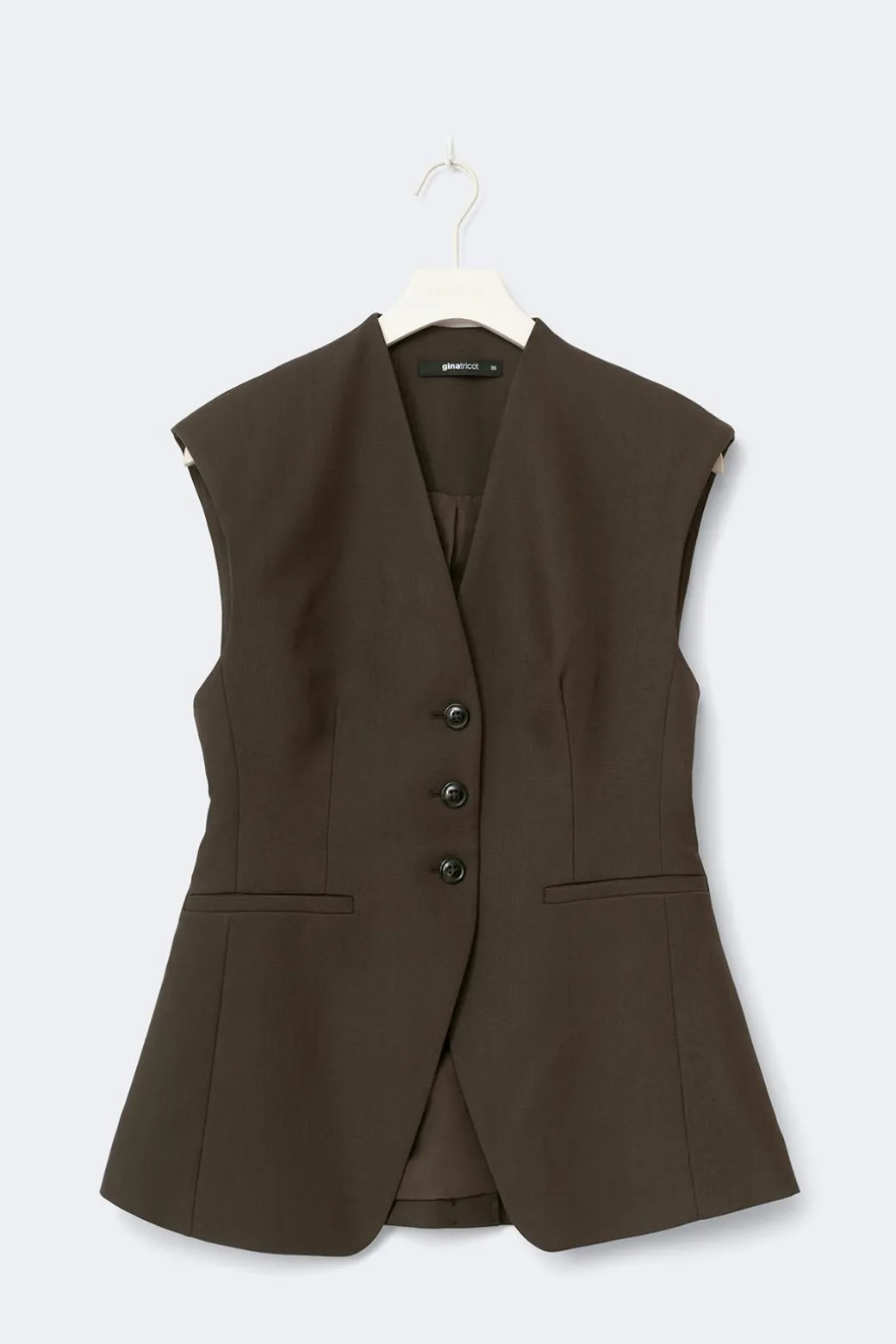 High neck vest