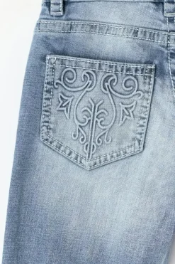 14+ hip hug flare jeans