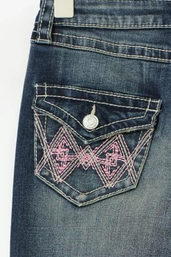 Iconic twisted jeans