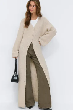 Knitted button down dress