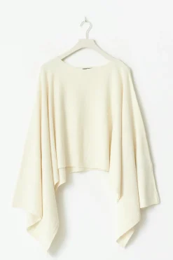 Knitted cape top