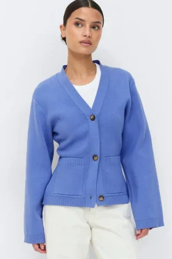 Knitted cotton cardigan