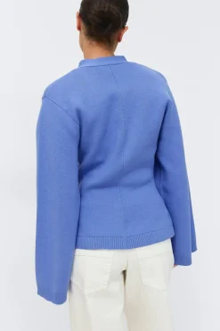 Knitted cotton cardigan