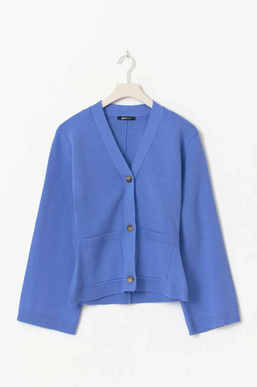 Knitted cotton cardigan