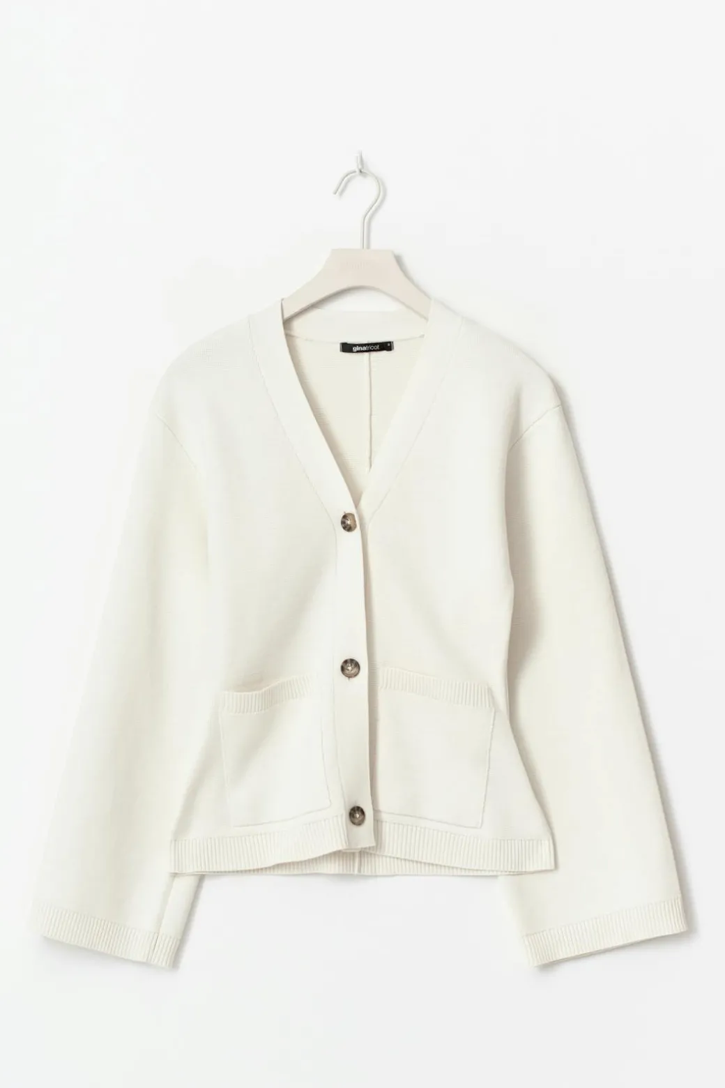 Knitted cotton cardigan