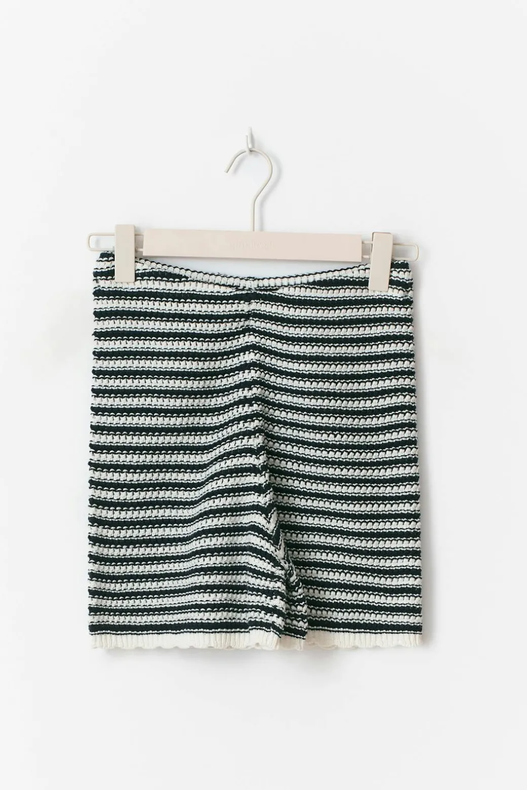 Knitted crochet shorts