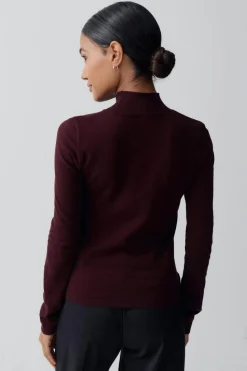 knitted long sleeve top