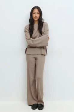 Knitted loungewear sweater