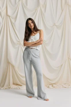 Knitted loungewear trousers