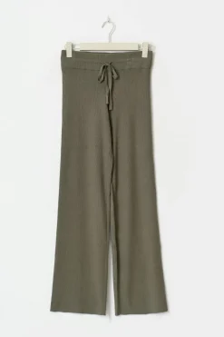 Knitted loungewear trousers