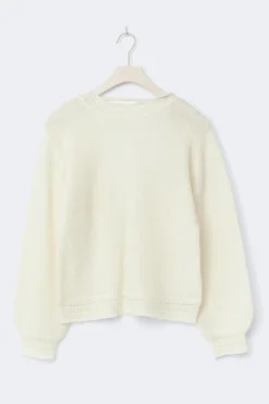 14+ knitted open back sweater