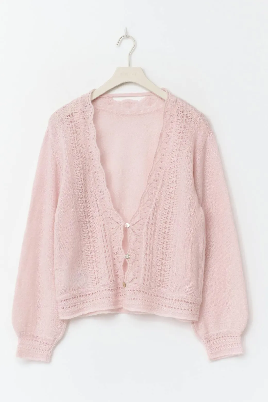 14+ knitted open back sweater