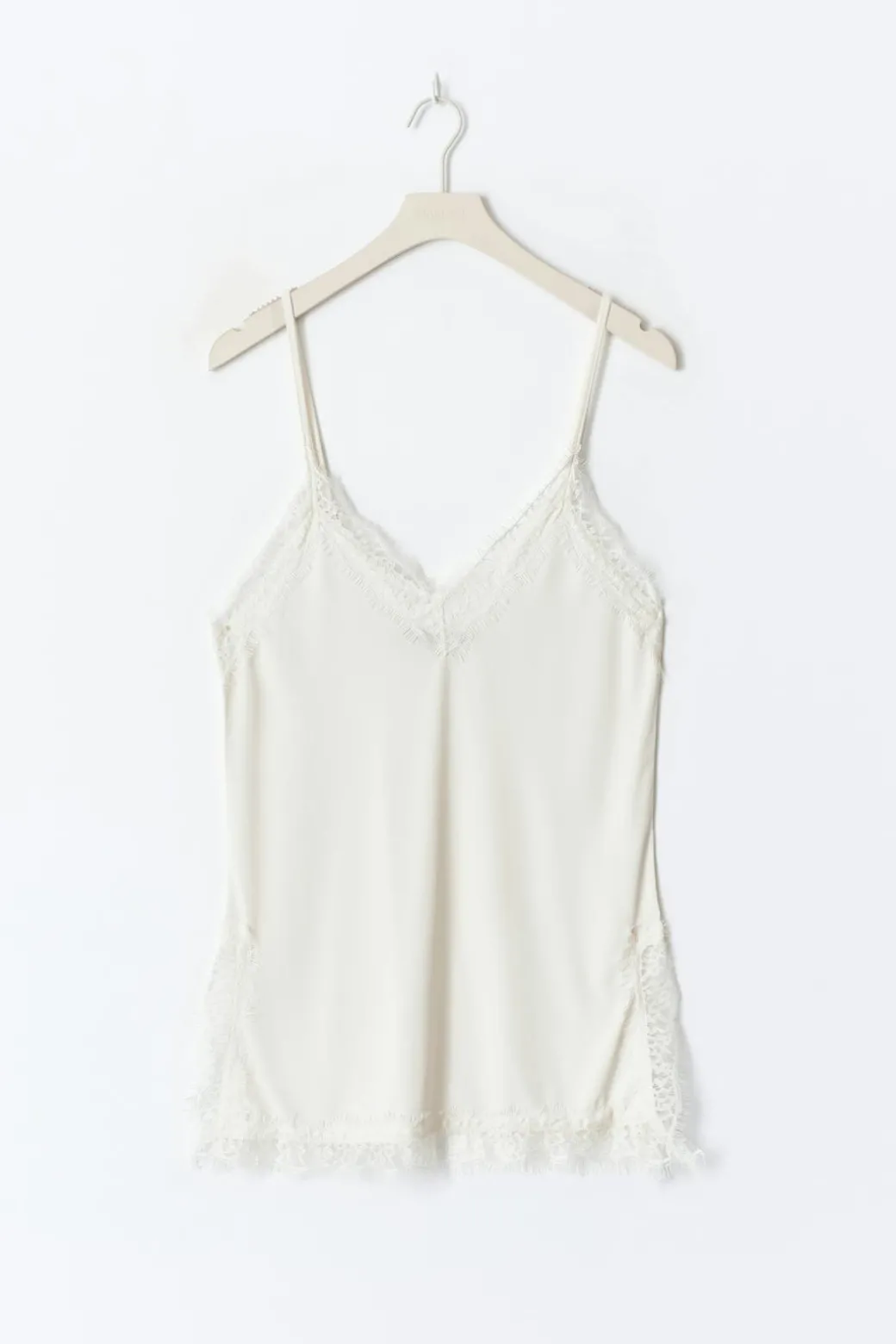 Lace detail singlet