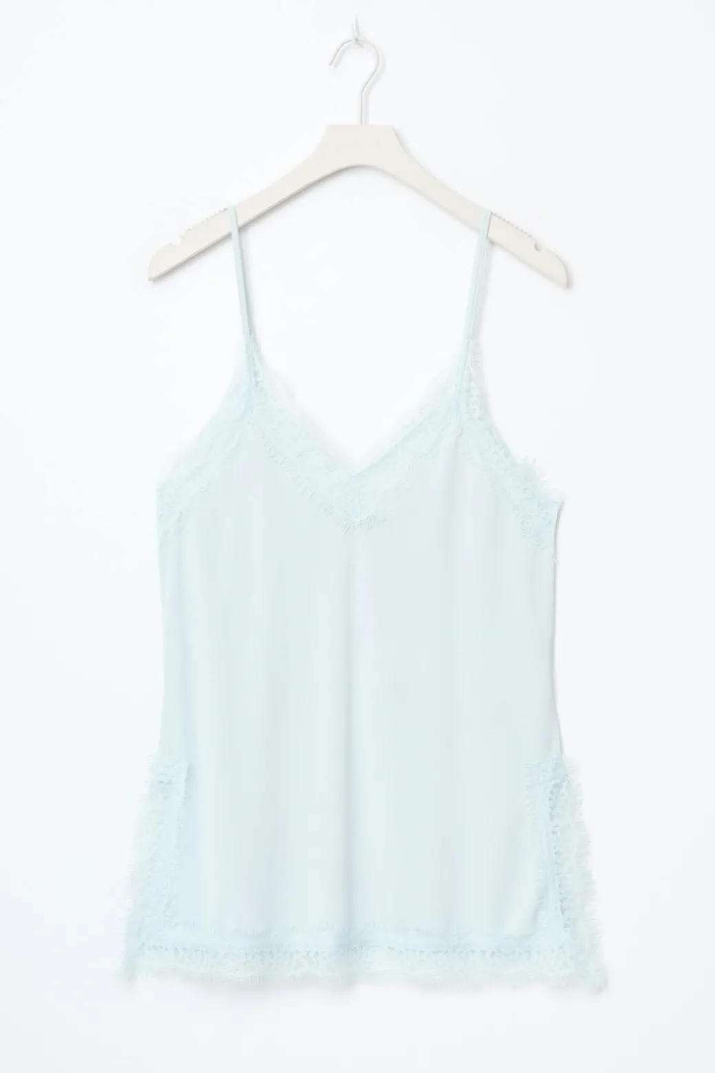 Lace detail singlet