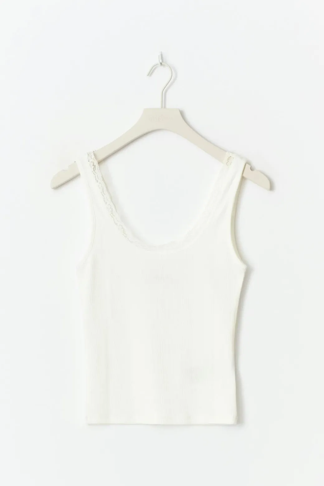 Lace detail tank