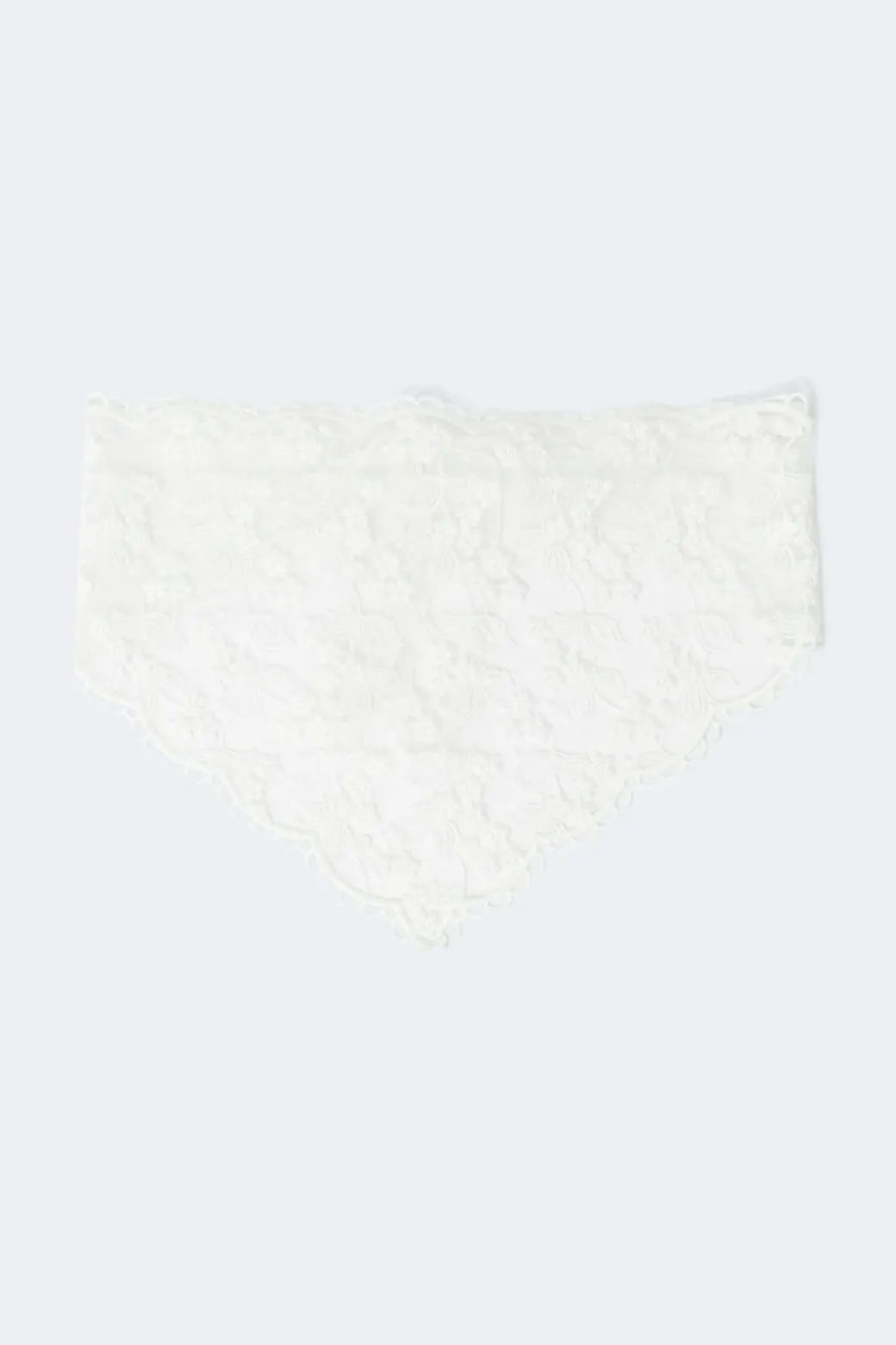 Lace head scarf