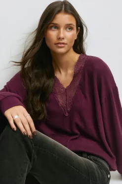 14+ lace sweater