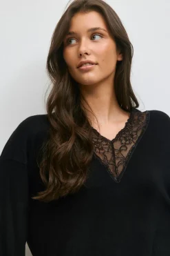 14+ lace sweater