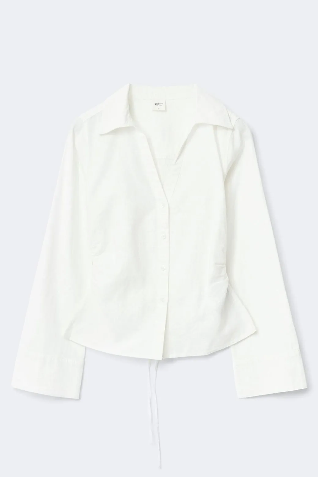 Linen blend shirt