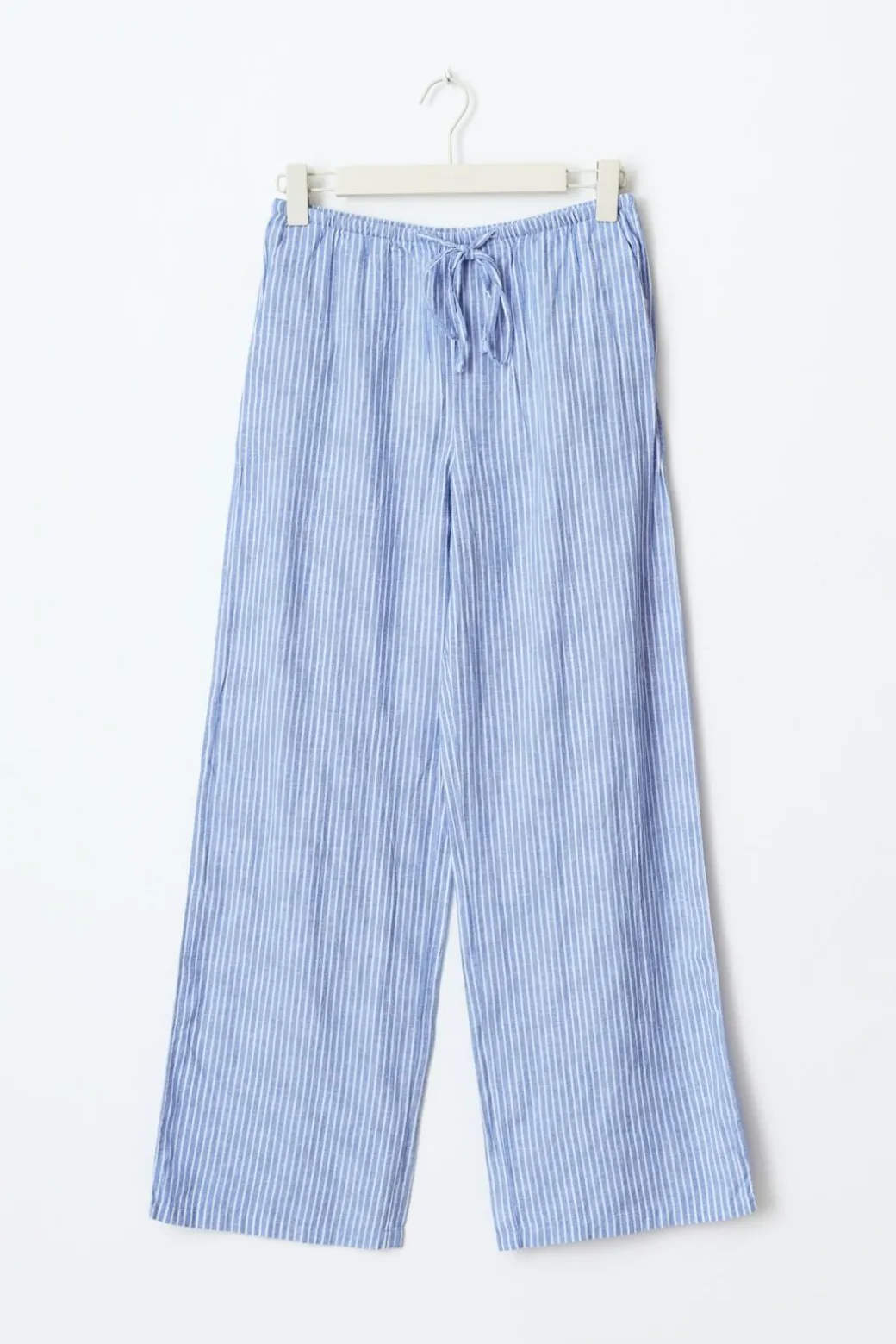 linen blend trousers