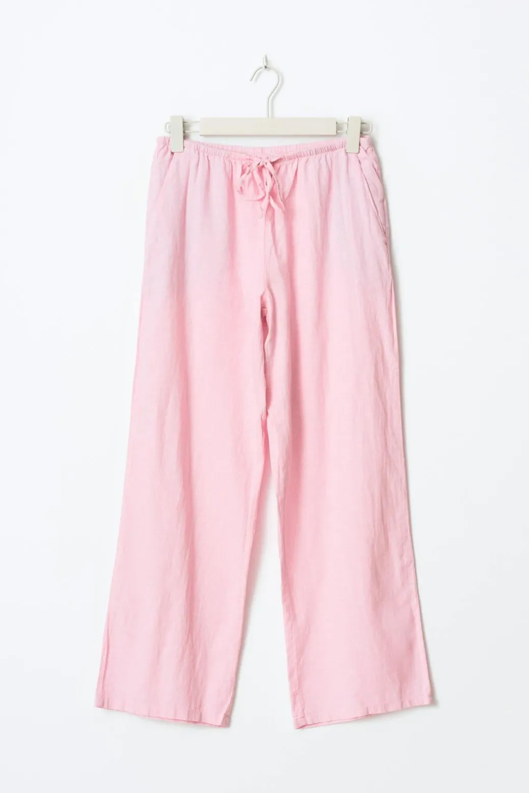 linen blend trousers