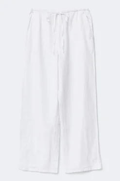 linen blend trousers