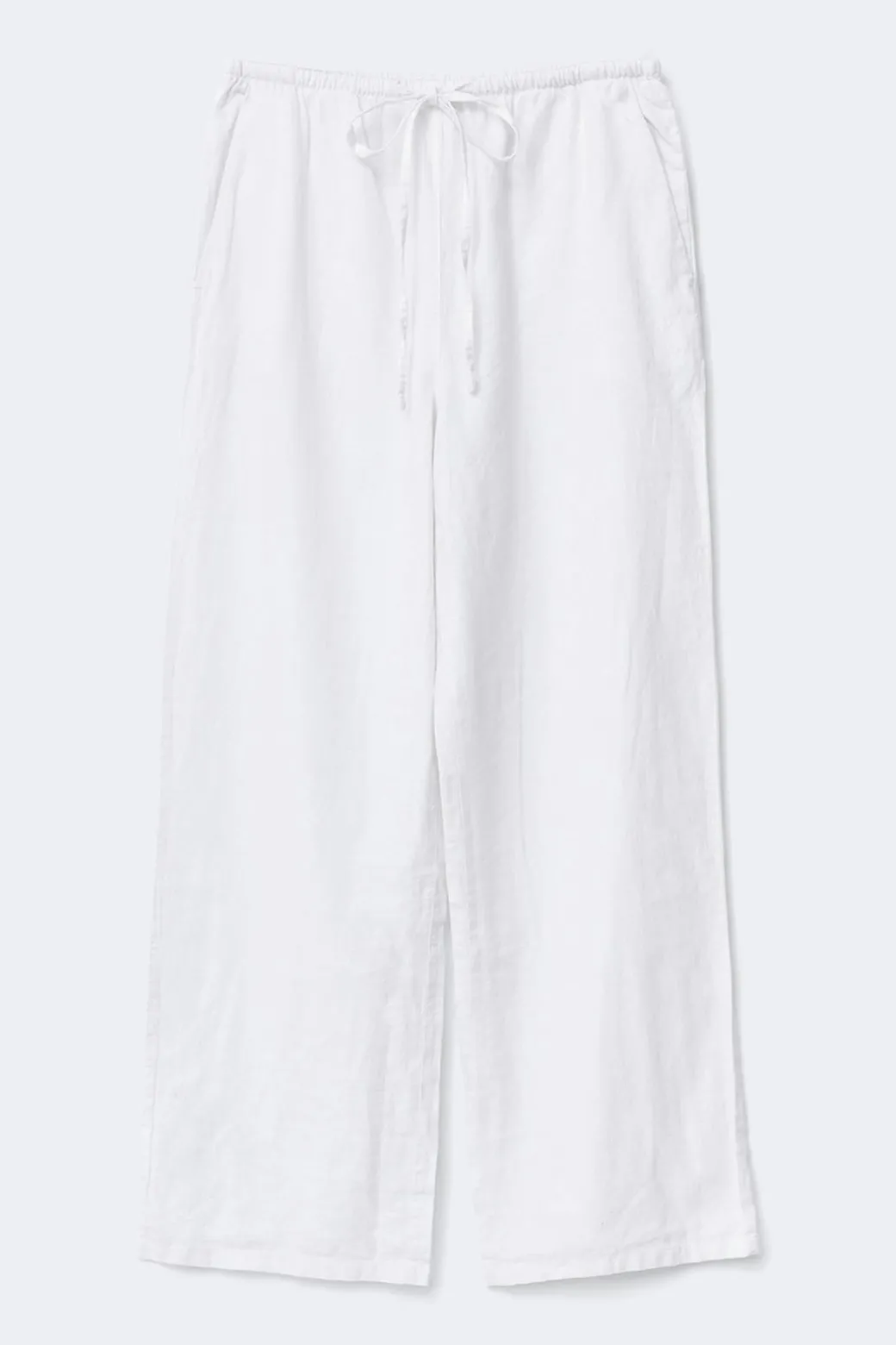 linen blend trousers