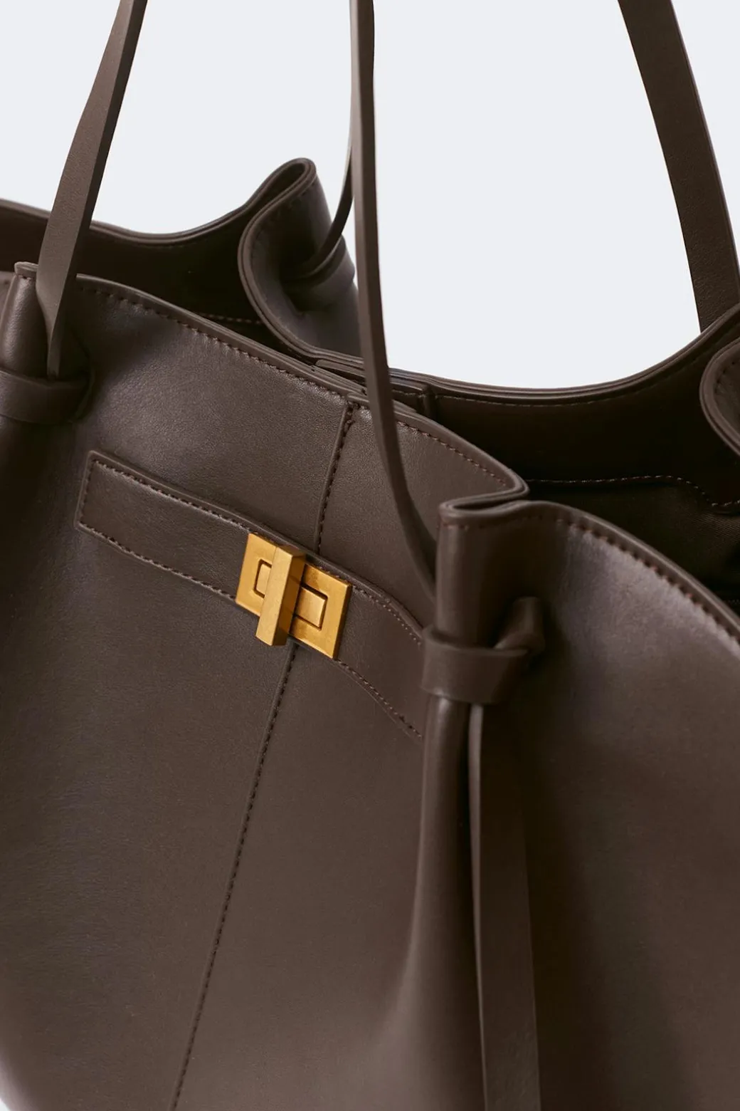 Long strap pu bag