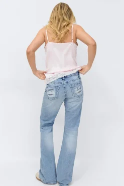 14+ loose bootcut jeans tall