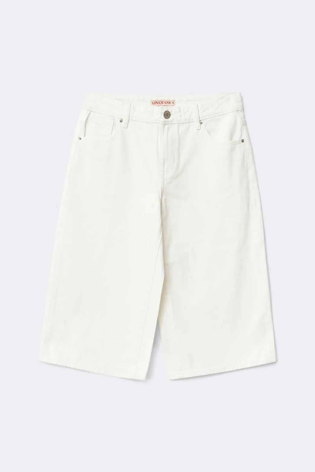 Loose n' luxe denim shorts